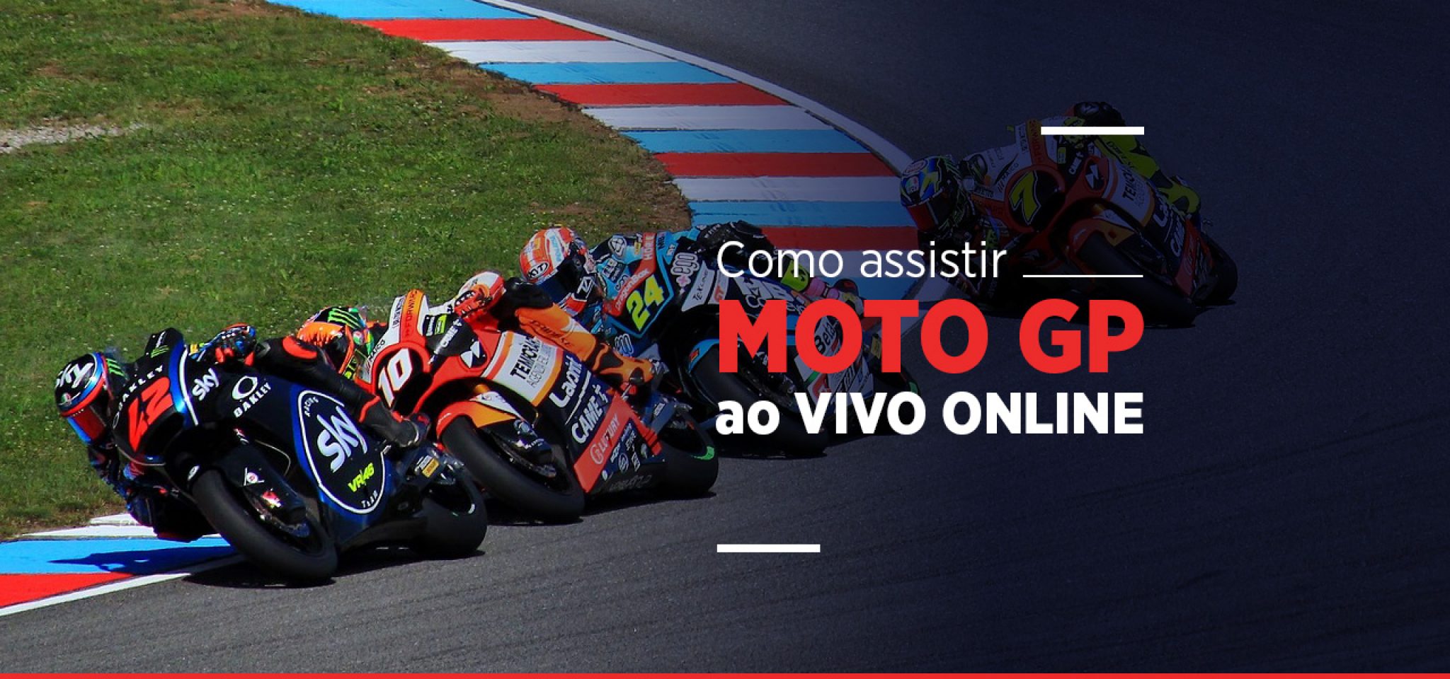 Assista MotoGP ao vivo 2023 de qualquer lugar