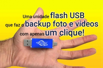 The PhotoStick iOS Android: Backup das suas fotos!
